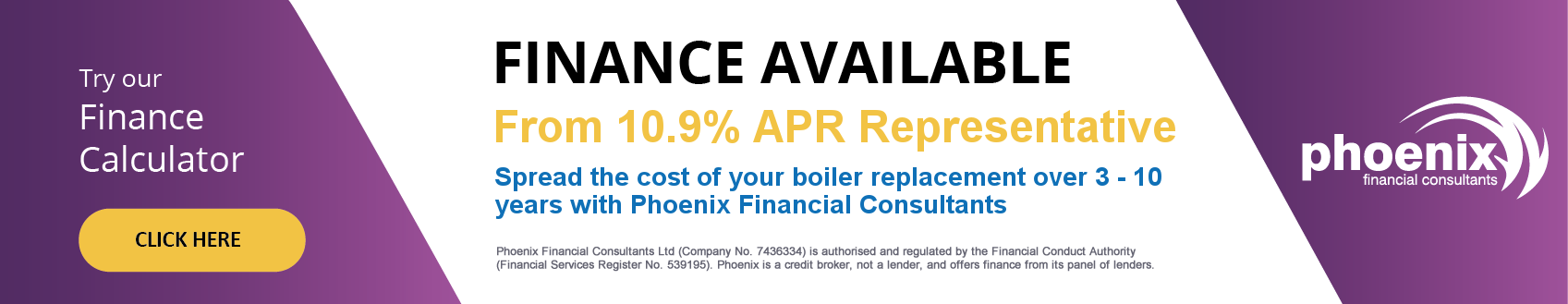 Finance option available through Phoenix Financial Consultants Limited (opens in a new tab)