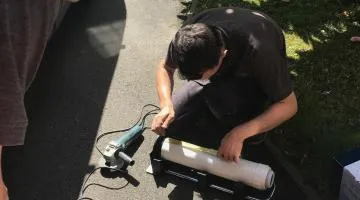 Flue cutting on site