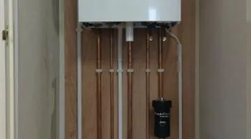 Combi boiler replacement, Maindee: Victorian mid-terrace in Newport