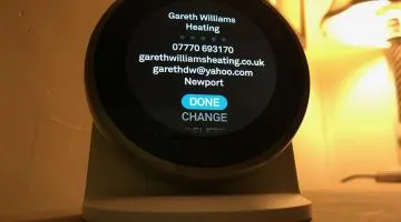 Smart thermostat set up and commissioned